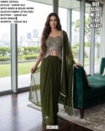 Graceful Indo Western Party Wear Dress Set