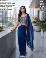 Graceful Indo Western Party Wear Dress Set