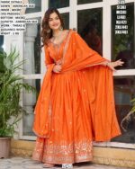 Festive Wear Flared Anarkali Suit For Women