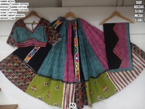 Navratri Wear Heavy Manual Work Lehenga Choli