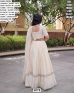 Premium Glory Satin Zari Sequin Lehenga Choli