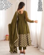 Designer Sequin Work Kurta Pant Dupatta Set
