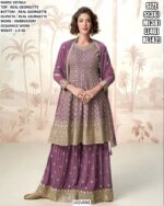 Elegant Three Piece Georgette Ethnic Suit