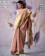 Designer Woven Saree With Readymade Blouse