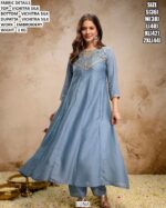 Festive Wear Vichitra Silk Salwar Suit For Women