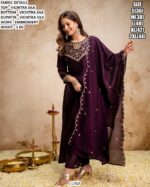 Festive Wear Vichitra Silk Salwar Suit For Women