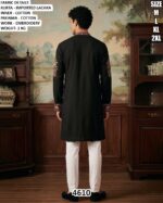 Floral Embroidered Kurta Pajama Set For Men