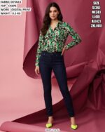 Casual Wear Statement Print Women’s Shirt