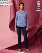 Casual Wear Statement Print Women’s Shirt