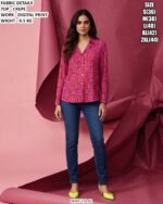 Casual Wear Statement Print Women’s Shirt