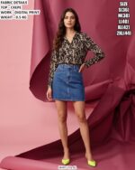 Casual Wear Statement Print Women’s Shirt