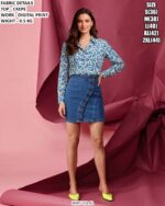 Casual Wear Statement Print Women’s Shirt