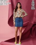 Casual Wear Statement Print Women’s Shirt
