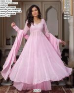 Wedding Wear Handwork Georgette Kurta Set