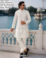 Festive Wear Three Piece Ethnic Set For Men