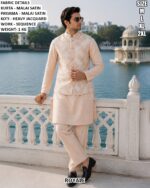 Festive Wear Three Piece Ethnic Set For Men