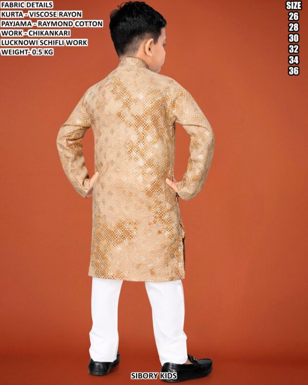 Festive Wear Traditional Kurta Set For Boys