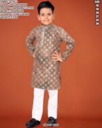 Festive Wear Traditional Kurta Set For Boys
