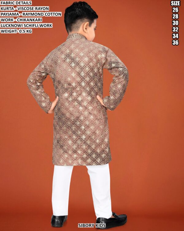 Festive Wear Traditional Kurta Set For Boys
