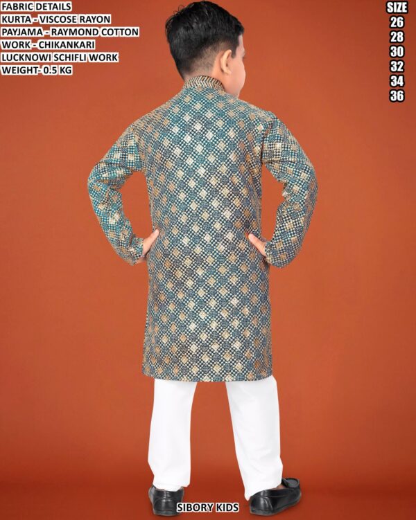 Festive Wear Traditional Kurta Set For Boys