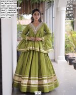 Traditional Kora Cotton Two Piece Ethnic Set