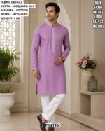 Stylish Mandarin Collar Traditional Kurta Pajama