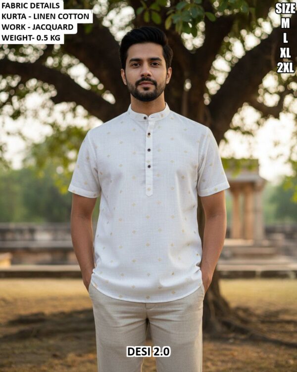Summer Special Casual Ethnic Kurta For Men