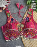 Garba Special Gujarati Embroidery Designer Blouse