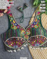 Garba Special Gujarati Embroidery Designer Blouse