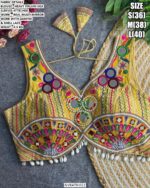 Garba Special Gujarati Embroidery Designer Blouse