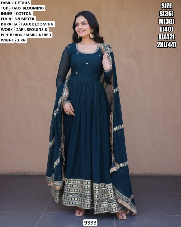 Designer Anarkali Gown With Dupatta Collection