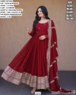Designer Anarkali Gown With Dupatta Collection