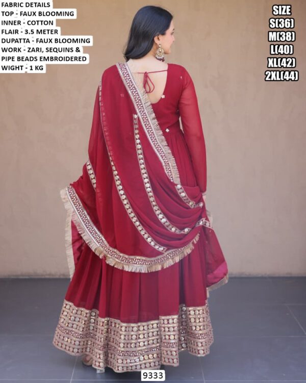 Designer Anarkali Gown With Dupatta Collection