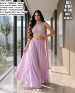 Chinon Palazzo Set With Dupatta For Women