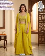 Stylish Party Wear Outfit With Long Shrug