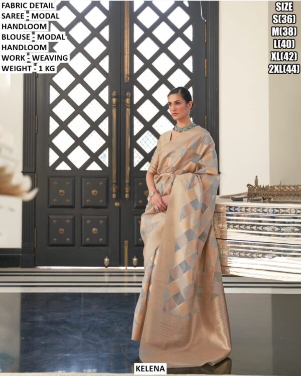 Elegant Weaving Work Saree For Women