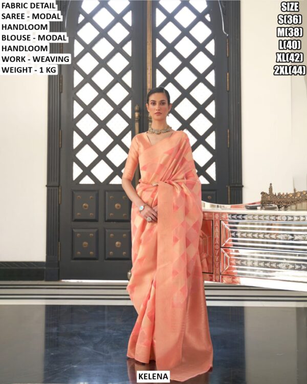 Elegant Weaving Work Saree For Women