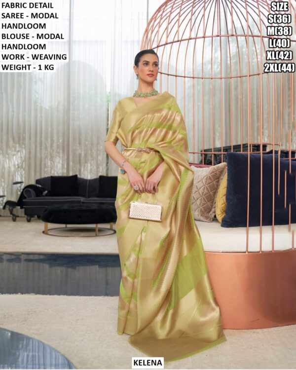 Elegant Weaving Work Saree For Women