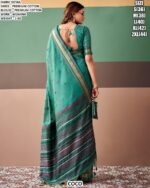 Graceful Handloom Style Saree With Woven Details