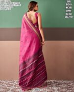 Graceful Handloom Style Saree With Woven Details