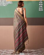 Graceful Handloom Style Saree With Woven Details