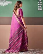 Graceful Handloom Style Saree With Woven Details