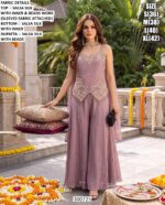 Stylish Wedding Wear Palazzo Ensemble For Women