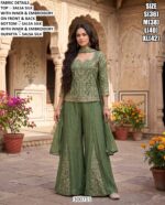 Premium Beads Work Indo Western Outfit For Women