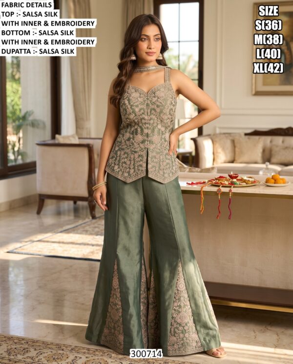 Latest Wedding Wear Sharara Suit Collection
