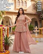 Designer Three Piece Indo Western Set For Women