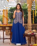 Designer Three Piece Indo Western Set For Women