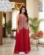 Designer Three Piece Indo Western Set For Women