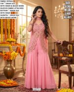 Modern Festive Palazzo Ensemble For Women