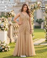 Stylish Wedding Wear Palazzo Suit For Women